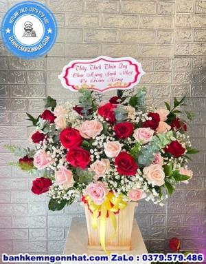 Giỏ Hoa Tươi 33